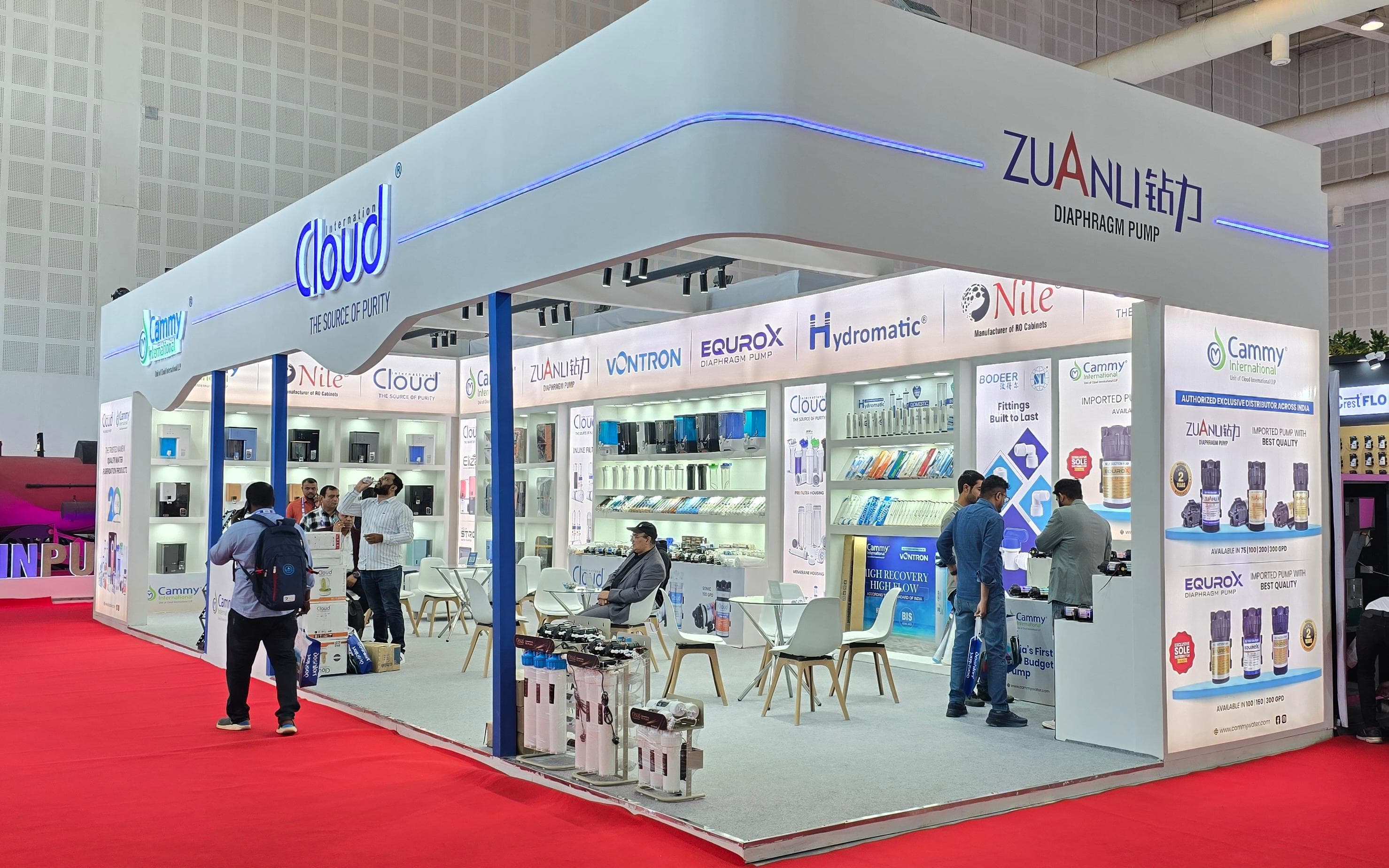 Zvyšte své operace s našimi prémiovými posilovacími čerpadly - Seznamte se s námi na Expo v Indii!