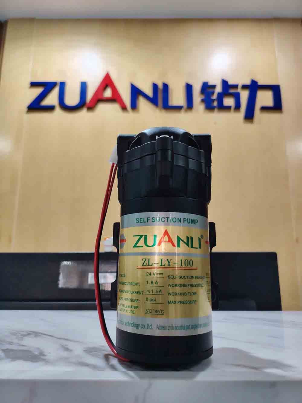 Zuanli PowerBoost 100-gpd čerpadlo